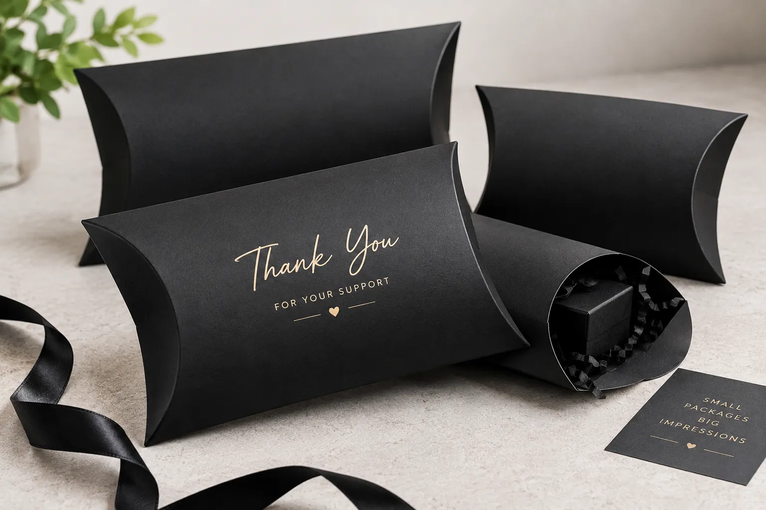 Black Pillow Packaging Boxes: A Practical Buyer’s Guide